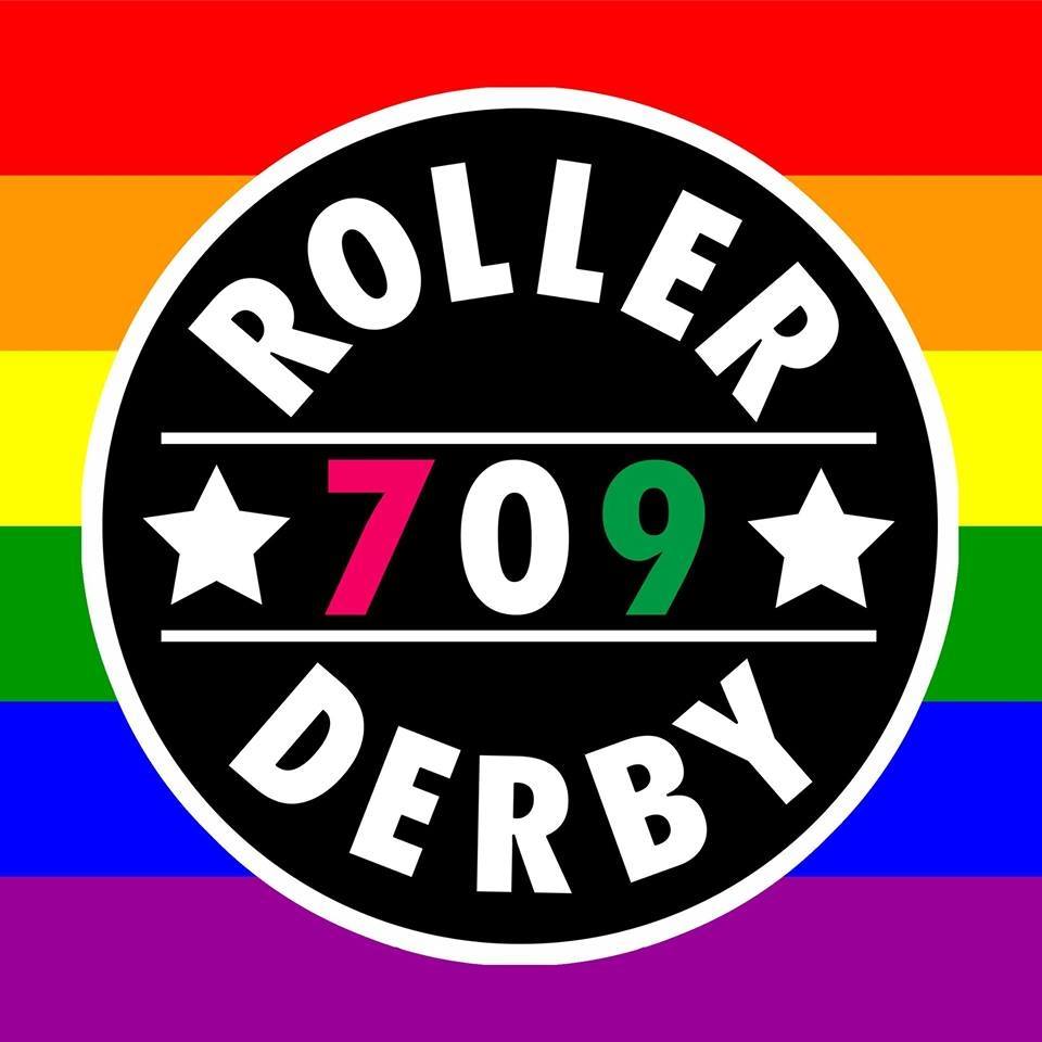 Logo of 709 Roller Derby